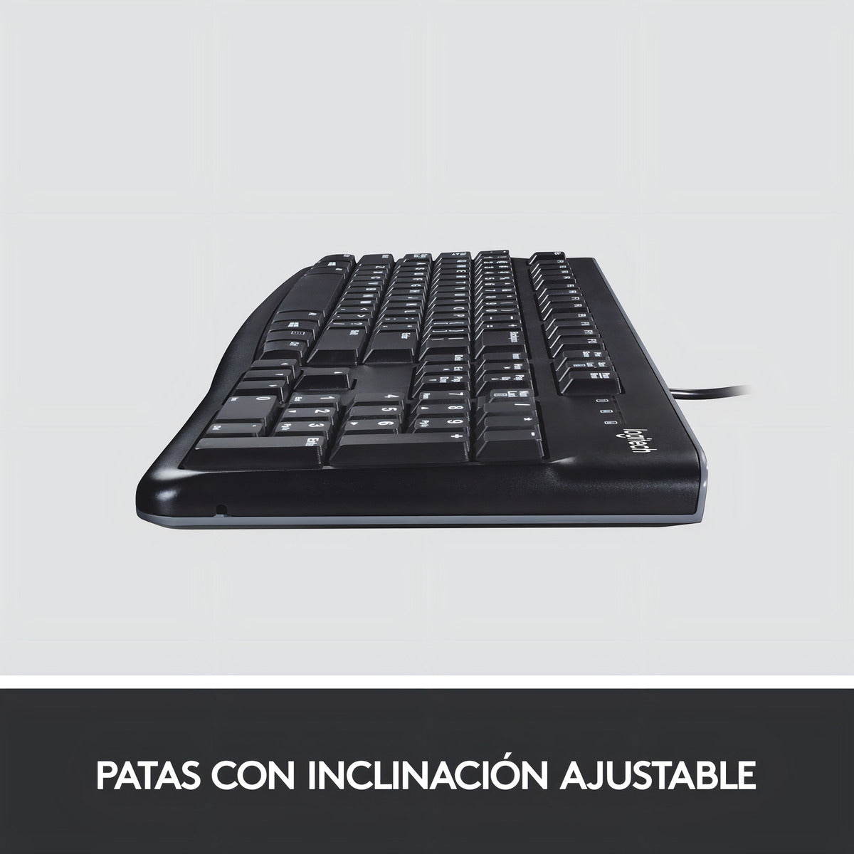 Teclado Alámbrico Usb Qwerty Español K120 Logitech