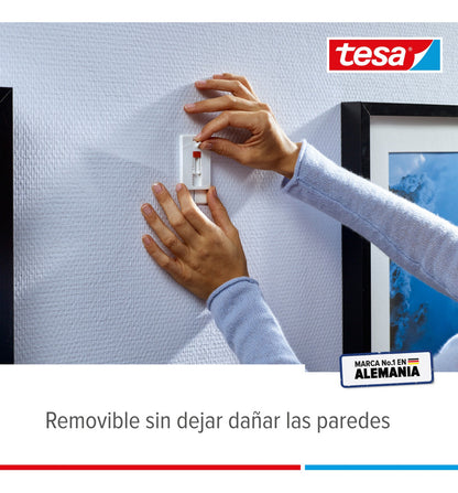 Clavo Adhesivo Ajustable Tesa Superficies Delicadas 2kg