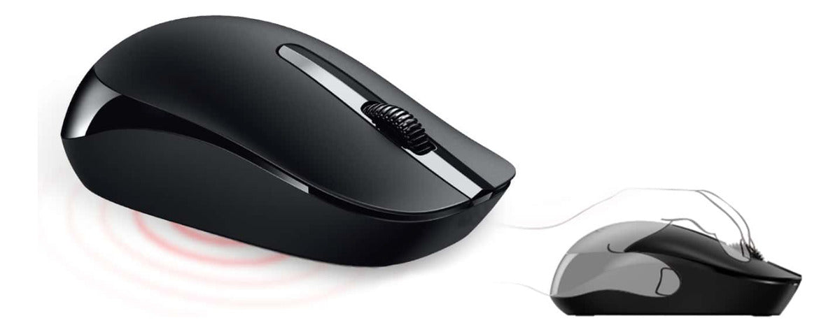 Kit Mouse Teclado Inalámbrico Km8101 Ai Copilot Genius