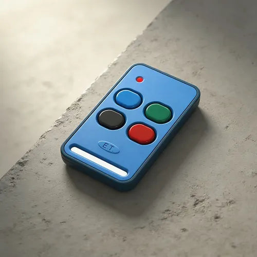 Control Remoto Tx4 Mix Rc 433 Mhz Portones Azul Azul