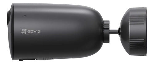 Camara Seguridad Inalámbrica Eb3 4g 3mp Con Batería Ezviz Negro