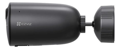 Camara Seguridad Inalámbrica Eb3 4g 3mp Con Batería Ezviz Negro