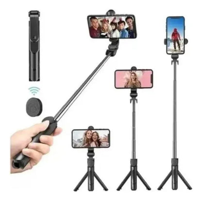 Monopod Tripode Selfie Portatil Control Remoto Bluetooth