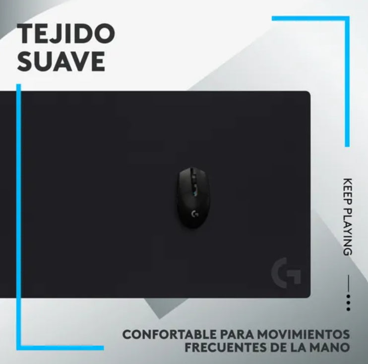 Mouse Pad  Logitech Xl G840 Gamer Antideslizante Juegos