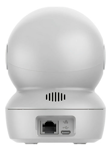 Cámara Seguridad Wifi H6c Pro 2k Con Micro Sd 64 Gb Ezviz Blanco