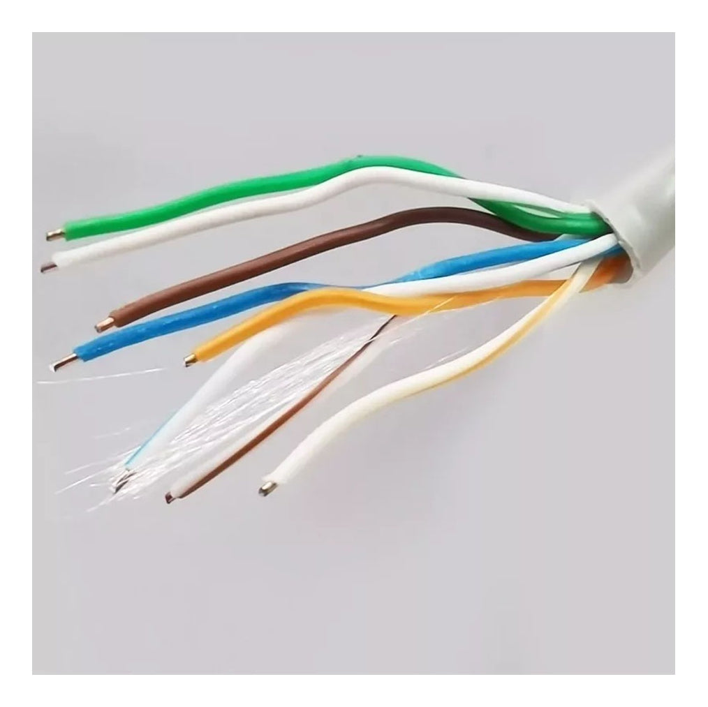 Cable Utp Red Interior Cat5e 305 Mtrs 24 Awg 4x2x0,48mm Cca