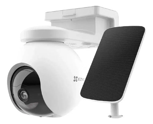 Camara Seguridad Autonoma Eb8 4k Wifi + Panel Solar Ezviz Blanco
