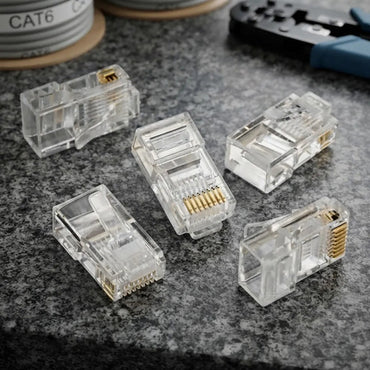 Conectores Rj45 Cat6 Plug Bolsa 100 Pcs Ulink Ul-ntw20500