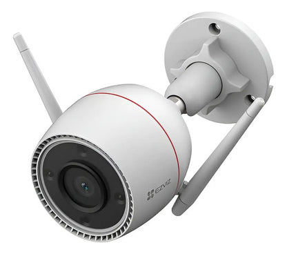 Cámara Seguridad Wifi H3c 2k+ Ezviz Audio Detección Personas Con Ia Visión Color Blanco