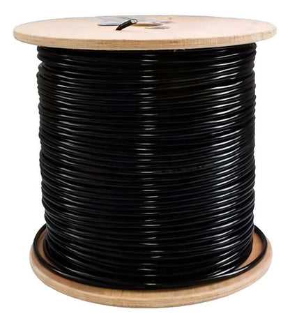Pack 2 Cables Red Rj45 Cat 6 Exterior Pvc 305m 23 Awg Cca