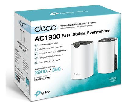 Router Repetidor Dual Band Mesh Deco S7 Pack 2 Tp-link
