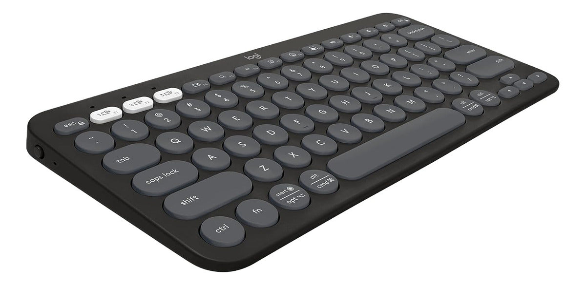 Teclado Bluetooth Compacto Pebble Keys 2 K380s Grafito