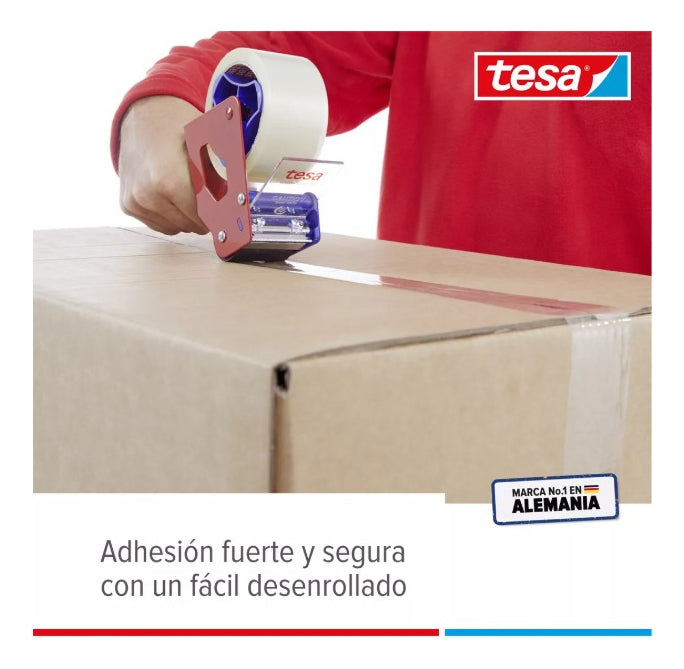 Cinta Embalaje Transparente 100m X 48mm Tesa