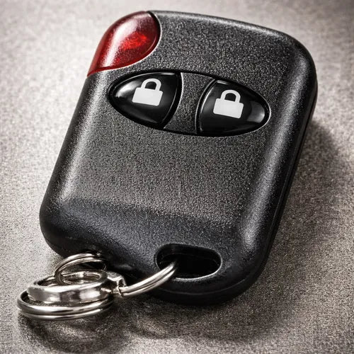 Control Remoto Porton Atc 2 Canales 433mhz Rolling Code Negro