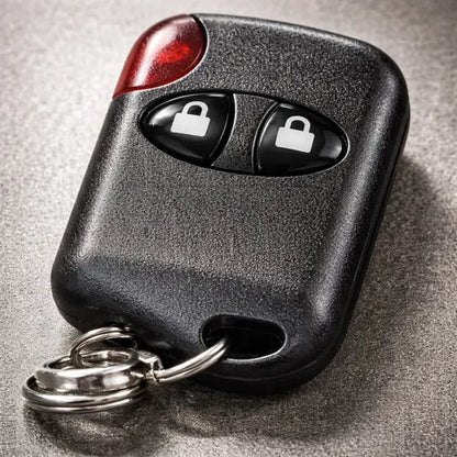 Control Remoto Porton Atc 2 Canales 433mhz Rolling Code Negro