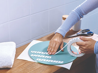 Cinta Doble Contacto Azulejo Metal Impermeable Tesa 5mtx19mm