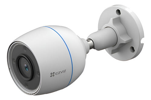 Camara Seguridad Fija Exterior Wifi H3c 2mp Con Ia Ezviz Blanco