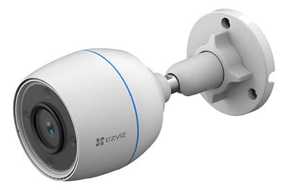 Camara Seguridad Fija Exterior Wifi H3c 2mp Con Ia Ezviz Blanco