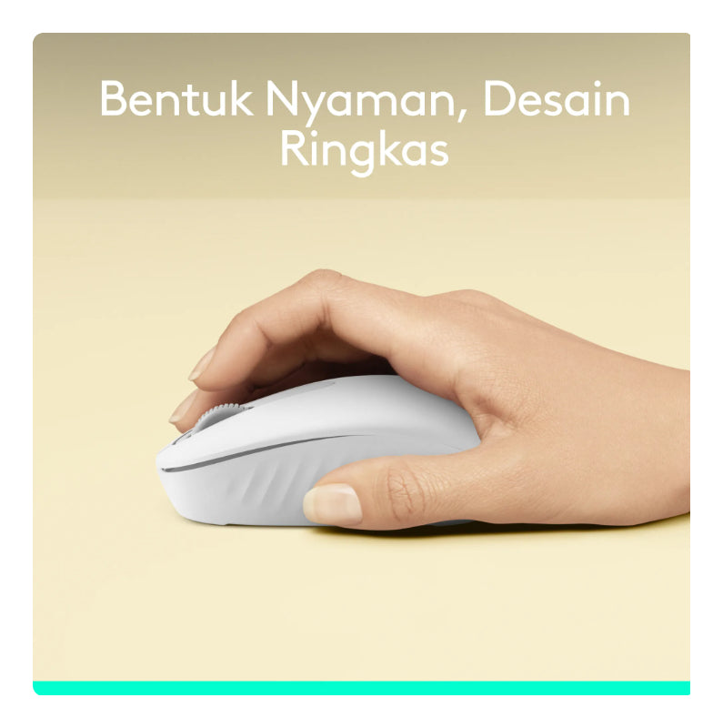 Mouse Inalámbrico Logitech Bluetooth M196 Blanco