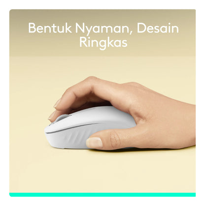 Mouse Inalámbrico Logitech Bluetooth M196 Blanco