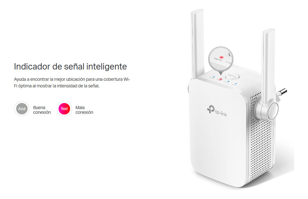 Repetidor Wi-fi Mesh Ac1200 Tp Link Re305 Doble Banda
