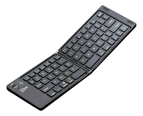 Mini Teclado Slim Bluetooth Plegable Inalámbrico Español Negro Español Latinoamérica