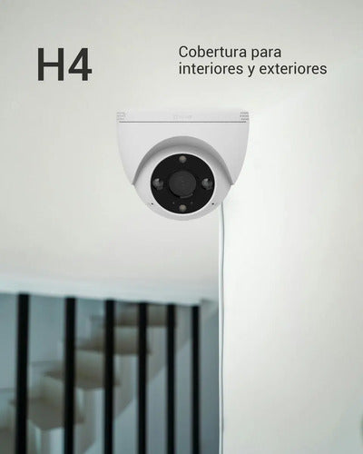 Cámara Seguridad Wifi H4 2k Audio-bidireccional Ezviz Blanco
