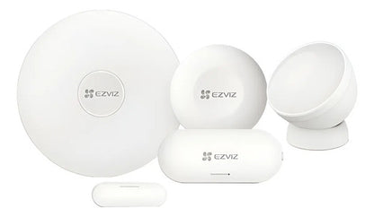 Kit Alarma Sensores Hogar A3 Zigbee Wifi Ezviz Blanco