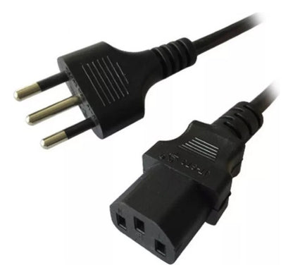 Cable Fuente Poder Pc Notebook Cargador 1.8 Metros