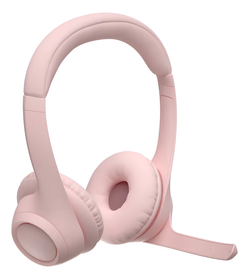 Audífonos Inalámbrico Con Micrófono Zone 300 Logitech Rosado