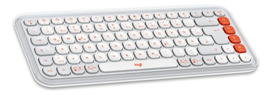 Kit Teclado Mouse Logitech Pop Icon Español Blanco