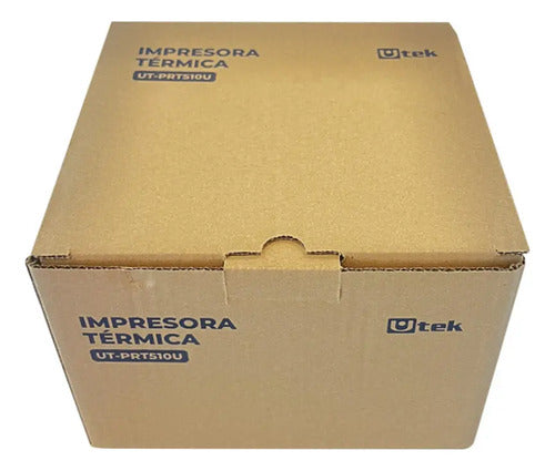 Impresora Térmica 80mm Usb 230mm/s Utek Mod Ut-prt510u Pos Negro