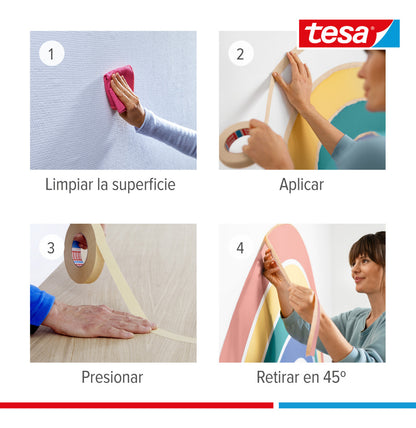 Masking Tape Curvo Tesa 25m X 25mm