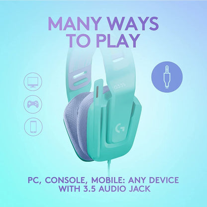 Audífonos Gamer G335 Pc Ps4 Switch Xbox Stereo Jack 3.5mm