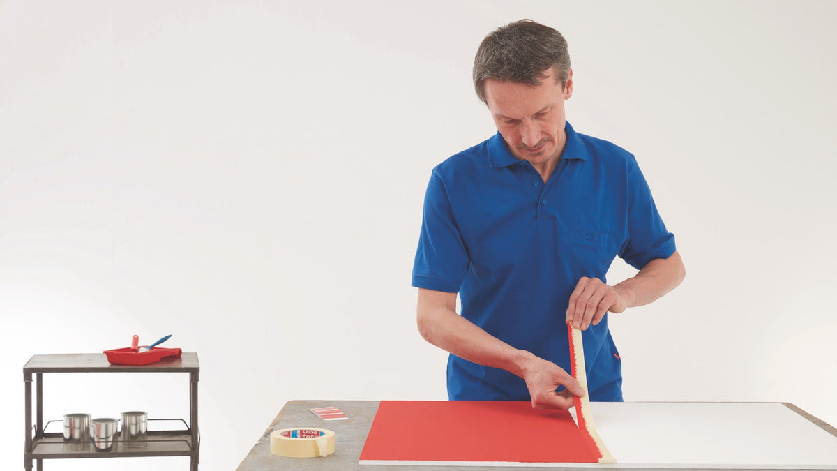 Pack 6 Cinta Enmascarar Masking Tape 24mm X 40 Metros Tesa