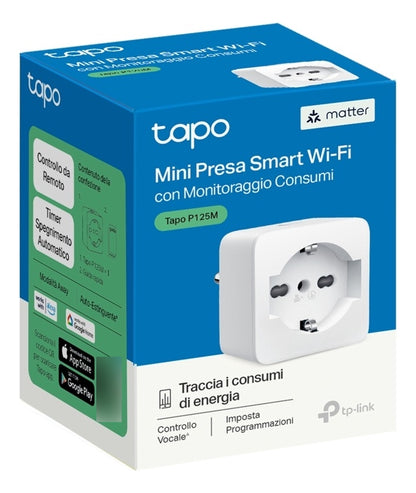 Enchufe Inteligente Tplink Con Monitorización Domótica P125m