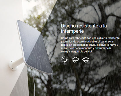 Panel Solar Ecológico Carga Type-c Ezviz Uso Exterior