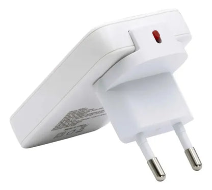 Cargador Pared Rápido Ultra Plano Tipo C + Usb 45w Philco Blanco