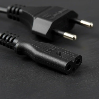 Pack 2 Cable Poder Tipo 8 Enchufe Nacional