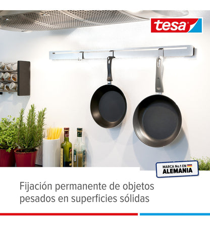 Cinta Doble Contacto Montaje 5mt X 19mm Ultra Fuerte Tesa